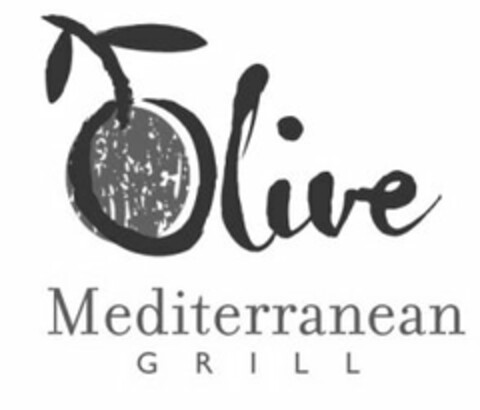 OLIVE MEDITERRANEAN GRILL Logo (USPTO, 23.08.2011)