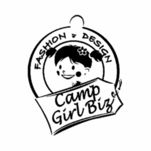 CAMP GIRL BIZ FASHION DESIGN Logo (USPTO, 01.09.2011)
