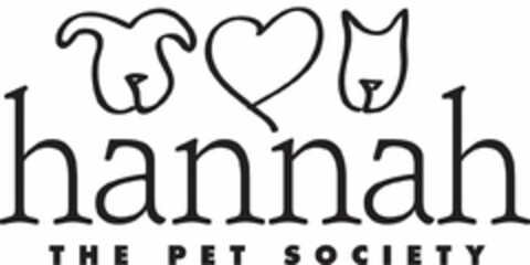 HANNAH THE PET SOCIETY Logo (USPTO, 13.09.2011)