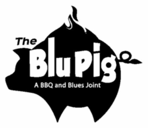 THE BLU PIG A BBQ AND BLUES JOINT Logo (USPTO, 07.02.2012)