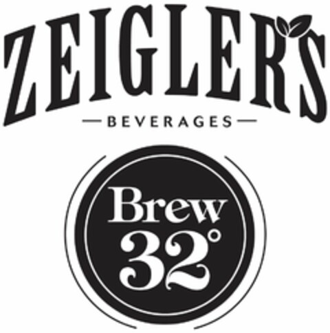 ZEIGLER'S BEVERAGES BREW 32º Logo (USPTO, 23.05.2012)