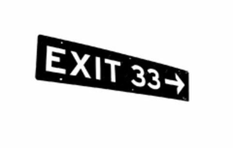 EXIT 33 Logo (USPTO, 20.11.2012)