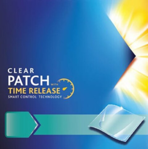 CLEAR PATCH WITH TIME RELEASE SMART CONTROL TECHNOLOGY Logo (USPTO, 12/06/2012)