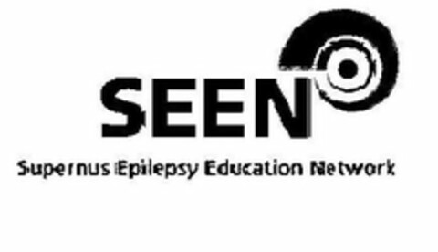 SEEN SUPERNUS EPILEPSY EDUCATION NETWORK Logo (USPTO, 01/11/2013)