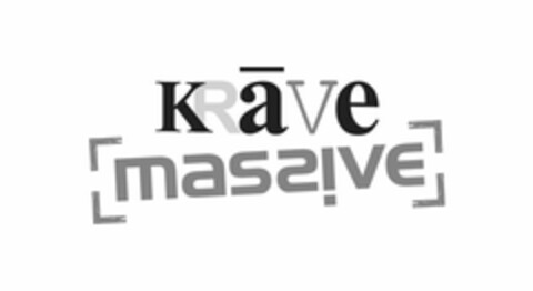 KRAVE MASSIVE Logo (USPTO, 07.02.2013)