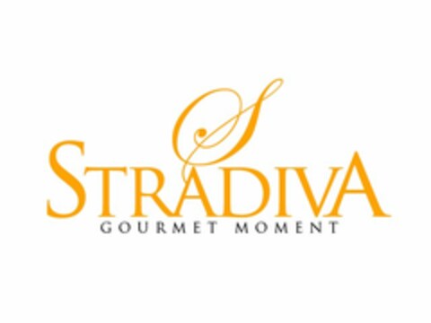 S STRADIVA GOURMET MOMENT Logo (USPTO, 03.06.2013)