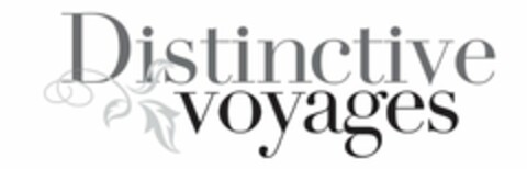 DISTINCTIVE VOYAGES Logo (USPTO, 06/27/2013)