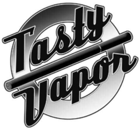 TASTY VAPOR Logo (USPTO, 07/31/2013)