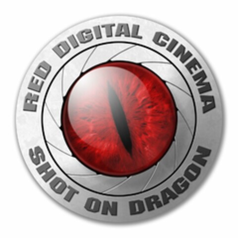 RED DIGITAL CINEMA SHOT ON DRAGON Logo (USPTO, 10/11/2013)