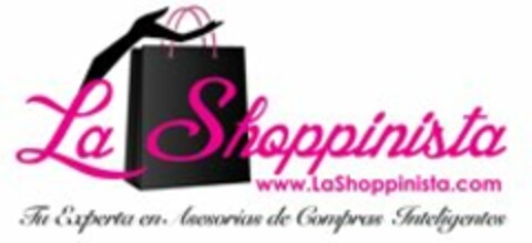 LA SHOPPINISTA WWW. LASHOPPINISTA.COM TU EXPERTA EN ASESORÍAS DE COMPRAS INTELIGENTES Logo (USPTO, 12.10.2013)