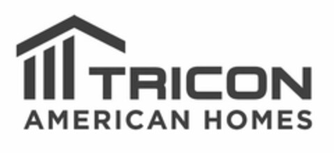 TRICON AMERICAN HOMES Logo (USPTO, 17.12.2014)