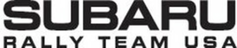 SUBARU RALLY TEAM USA Logo (USPTO, 03/19/2015)