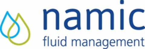 NAMIC FLUID MANAGEMENT Logo (USPTO, 26.03.2015)