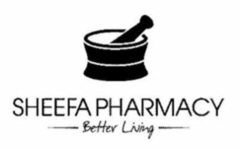 SHEEFA PHARMACY BETTER LIVING Logo (USPTO, 07/27/2016)