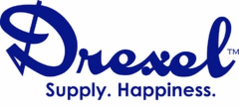 DREXEL SUPPLY. HAPPINESS. Logo (USPTO, 09/07/2016)