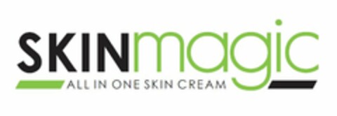 SKIN MAGIC ALL IN ONE SKIN CREAM Logo (USPTO, 21.09.2016)