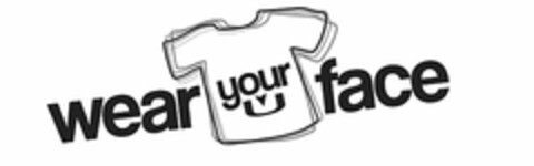 WEAR YOUR FACE Logo (USPTO, 13.10.2016)