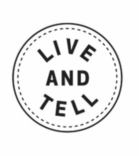 LIVE AND TELL Logo (USPTO, 02.02.2017)