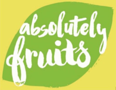 ABSOLUTELY FRUITS Logo (USPTO, 30.10.2017)