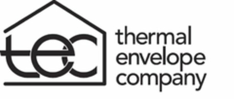 TEC THERMAL ENVELOPE COMPANY Logo (USPTO, 07.12.2017)