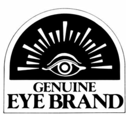 GENUINE EYE BRAND Logo (USPTO, 23.03.2018)