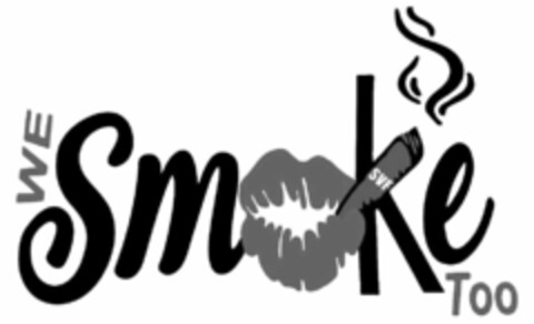 WE SMOKE TOO Logo (USPTO, 05/30/2018)