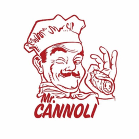 MR. CANNOLI Logo (USPTO, 06/01/2018)