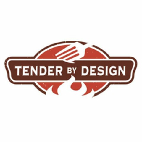 TENDER BY DESIGN Logo (USPTO, 20.06.2018)