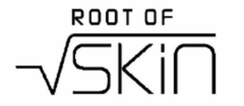 ROOT OF SKIN Logo (USPTO, 07/18/2018)