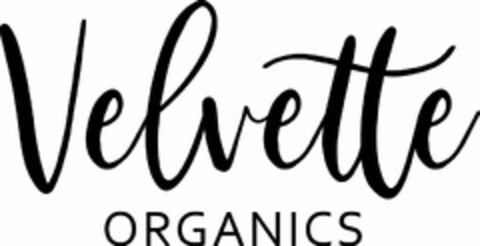 VELVETTE ORGANICS Logo (USPTO, 24.07.2018)