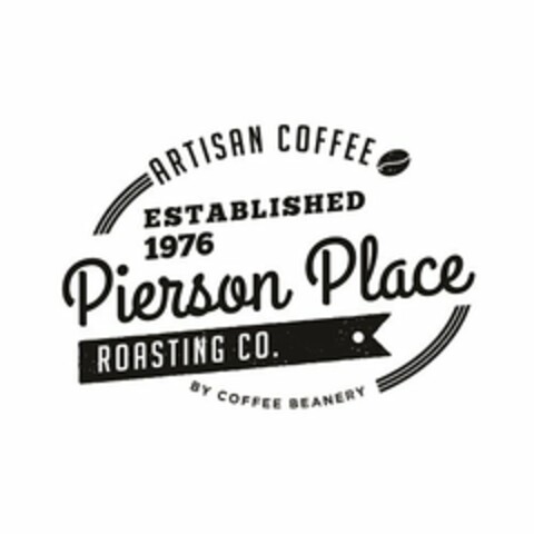 ARTISAN COFFEE ESTABLISHED 1976 PIERSONPLACE ROASTING CO. BY COFFEE BEANERY Logo (USPTO, 10.09.2018)