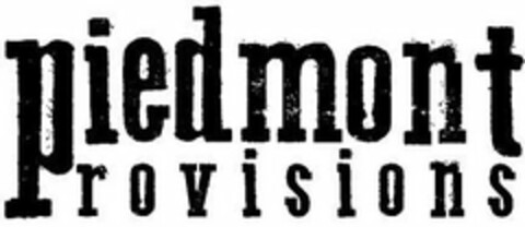 PIEDMONT PROVISIONS Logo (USPTO, 10/02/2018)