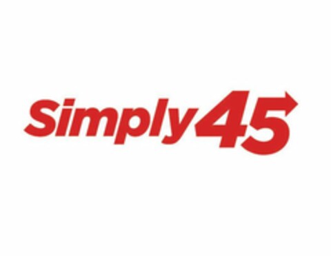 SIMPLY45 Logo (USPTO, 02/06/2019)