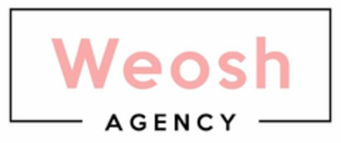 WEOSH AGENCY Logo (USPTO, 25.06.2019)