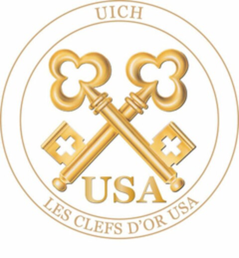 UICH USA LES CLEFS D'OR USA Logo (USPTO, 13.12.2019)