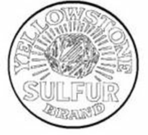 YELLOWSTONE BRAND SULFUR Logo (USPTO, 02/27/2020)