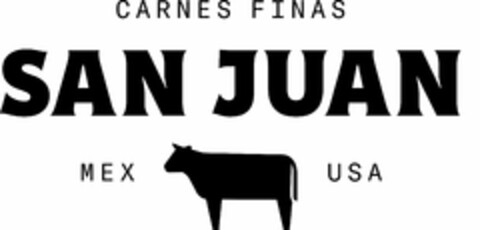 SAN JUAN CARNES FINAS MEX USA Logo (USPTO, 07/16/2020)