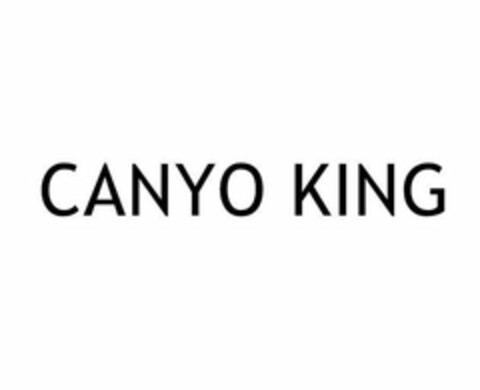 CANYO KING Logo (USPTO, 12.08.2020)