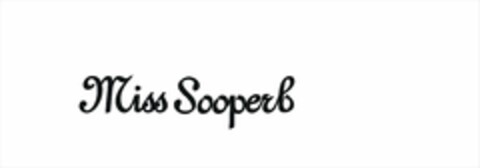 MISS SOOPERB Logo (USPTO, 18.08.2020)