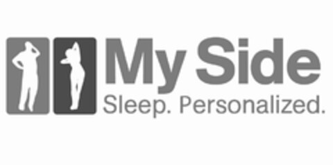 MY SIDE SLEEP. PERSONALIZED. Logo (USPTO, 24.04.2009)
