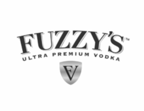 FV FUZZY'S ULTRA PREMIUM VODKA Logo (USPTO, 28.07.2009)