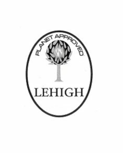 LEHIGH PLANET APPROVED Logo (USPTO, 29.04.2010)