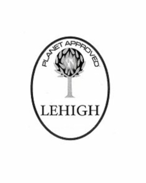 LEHIGH PLANET APPROVED Logo (USPTO, 04/29/2010)