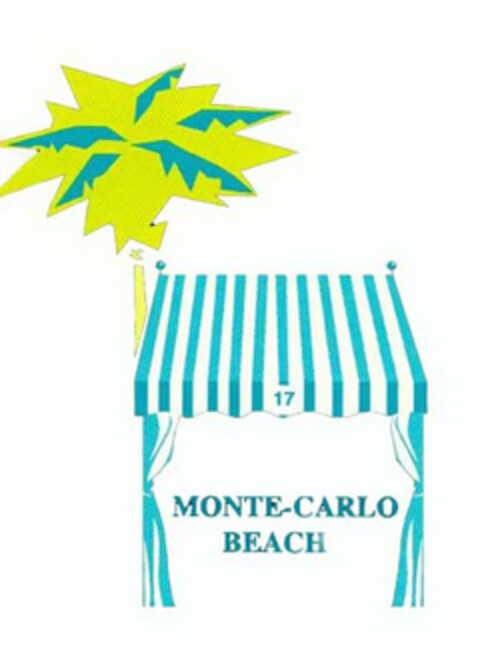 MONTE-CARLO BEACH Logo (USPTO, 12/07/2010)