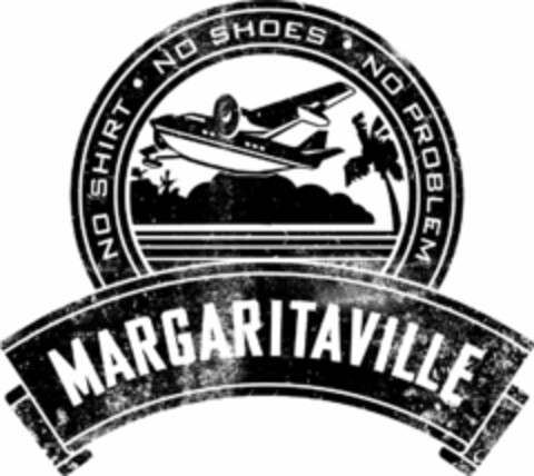 MARGARITAVILLE NO SHIRT NO SHOES NO PROBLEM Logo (USPTO, 10.02.2011)