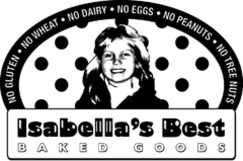 ISABELLA'S BEST BAKED GOODS Logo (USPTO, 10.06.2011)