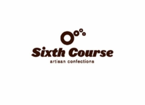 SIXTH COURSE ARTISAN CONFECTIONS Logo (USPTO, 02/28/2012)