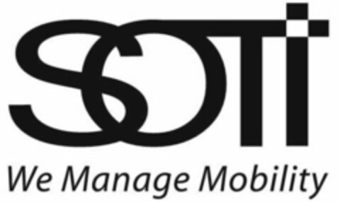 SOTI WE MANAGE MOBILITY Logo (USPTO, 26.03.2012)