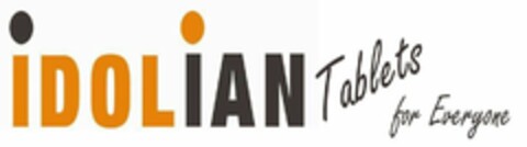 IDOLIAN TABLETS FOR EVERYONE Logo (USPTO, 12.04.2012)