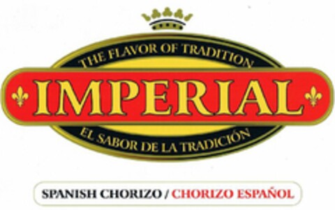 IMPERIAL THE FLAVOR OF TRADITION EL SABOR DE LA TRADICIÓN Logo (USPTO, 19.07.2012)